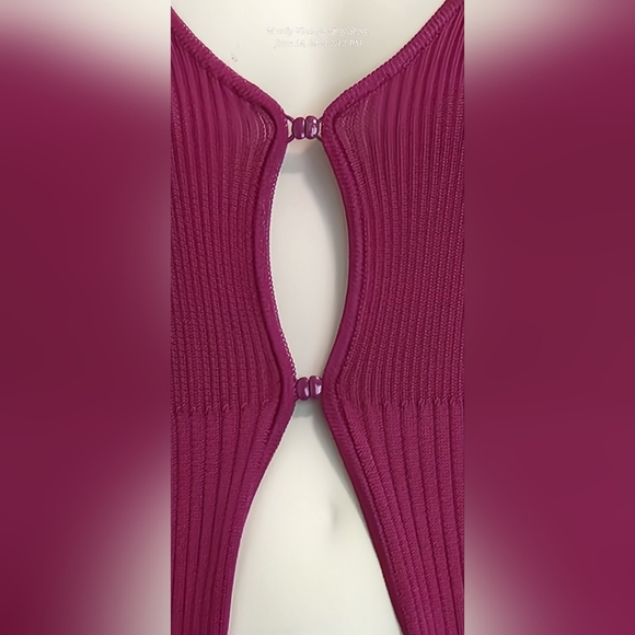 ASO Samantha Jones SATC S1 E10 Vintage Pink Open Top - Picture 5 of 14